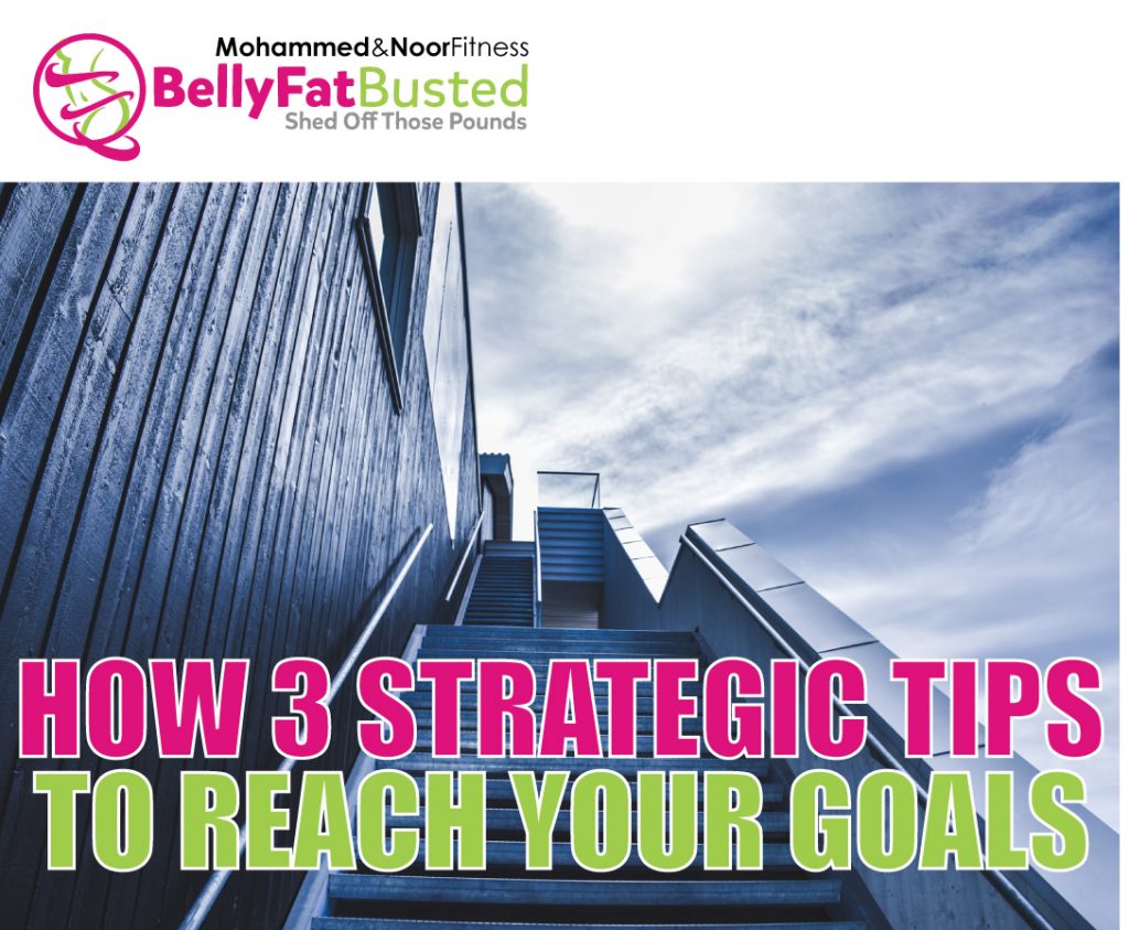 3 STRATEGIC TIPS TO REACH YOUR GOALS