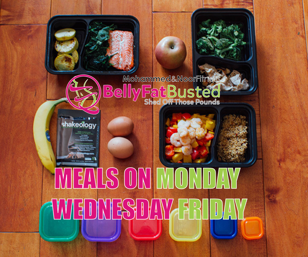 21 DAY FIX MEAL PREP MENU WITH ZUCCHINI NOODLE PASTA